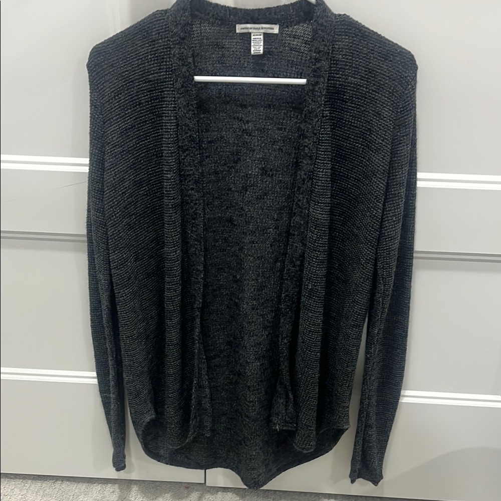 American Eagle Outfitters Black Cardigan Sweater
